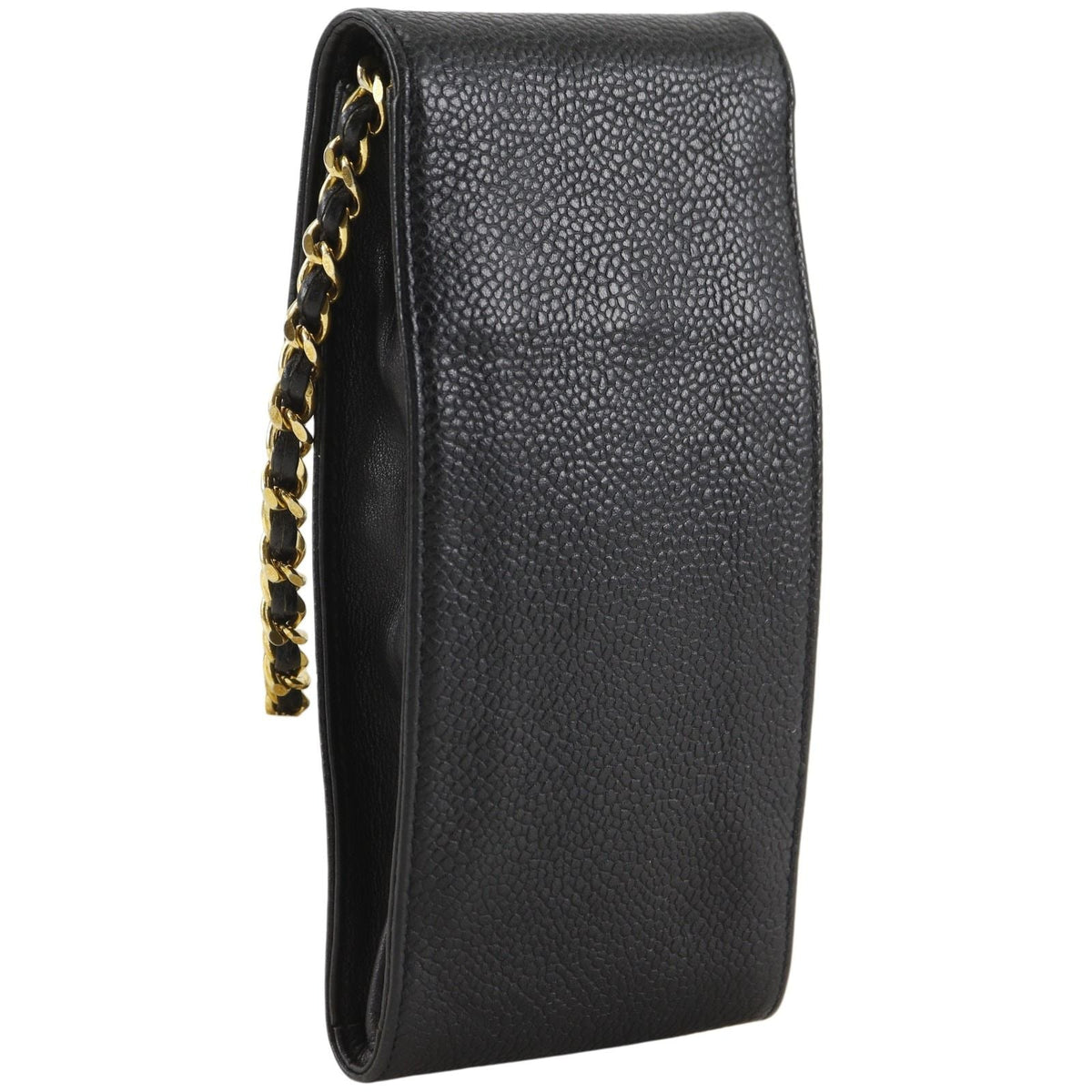 Chanel Chain Pochette Calfskin Shoulder Bag