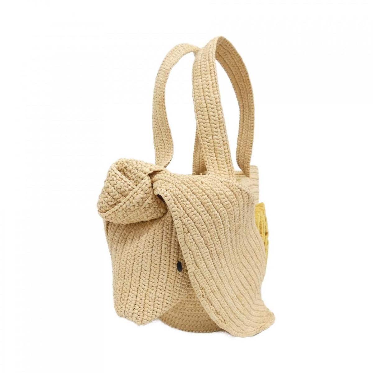 Loewe ANIMALES Bunny Basket Raffia Bag