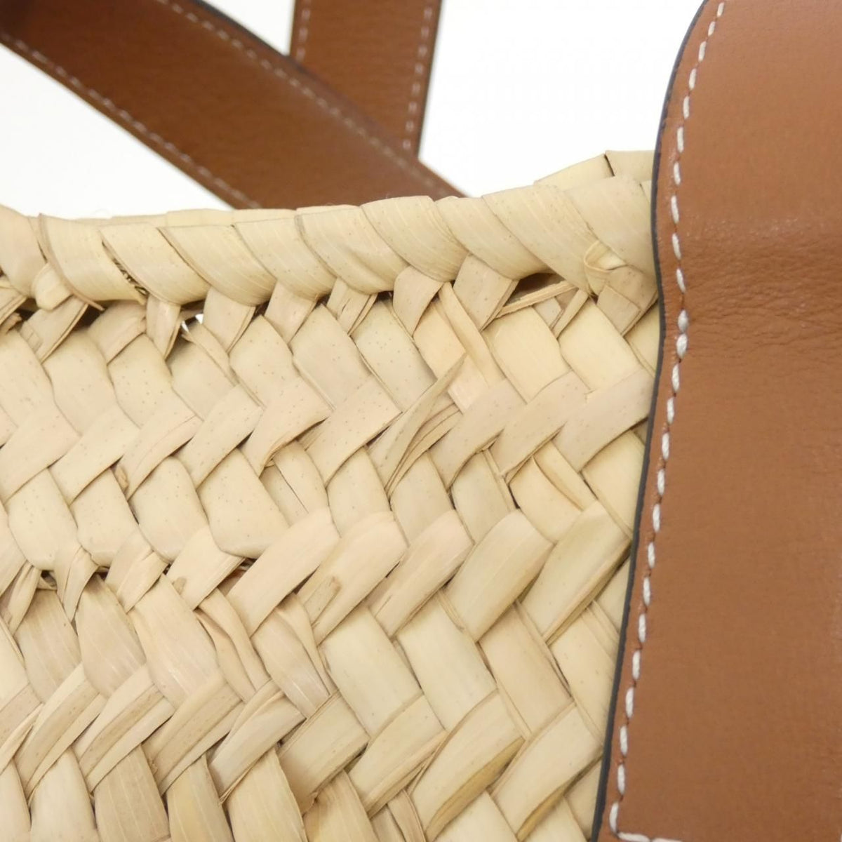 Loewe Raffia Calfskin Bag