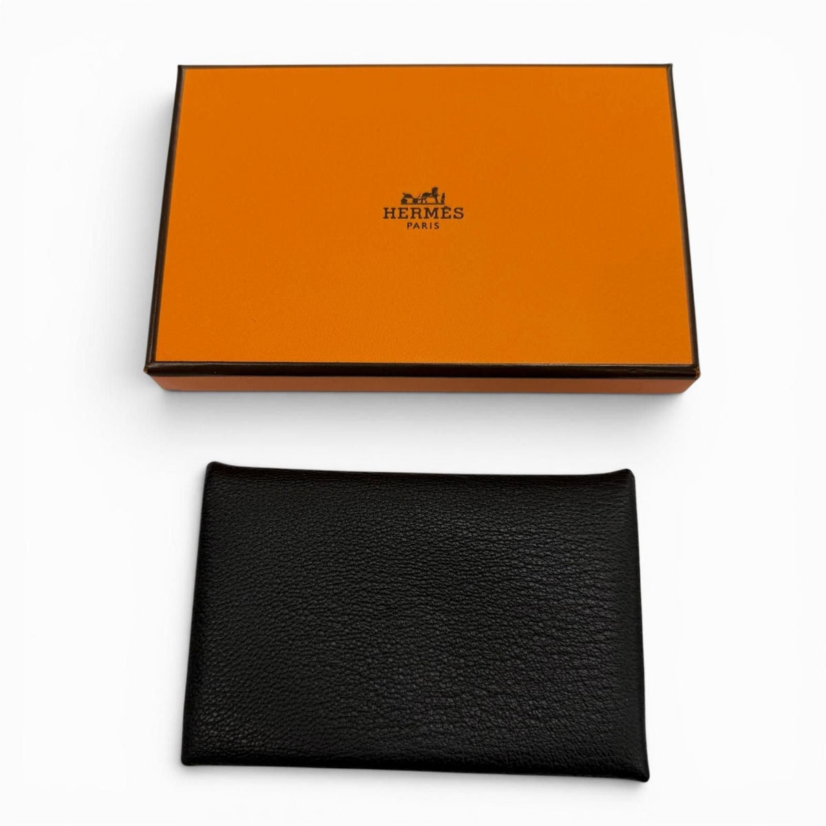 Hermes Calvi Coin Case Wallet
