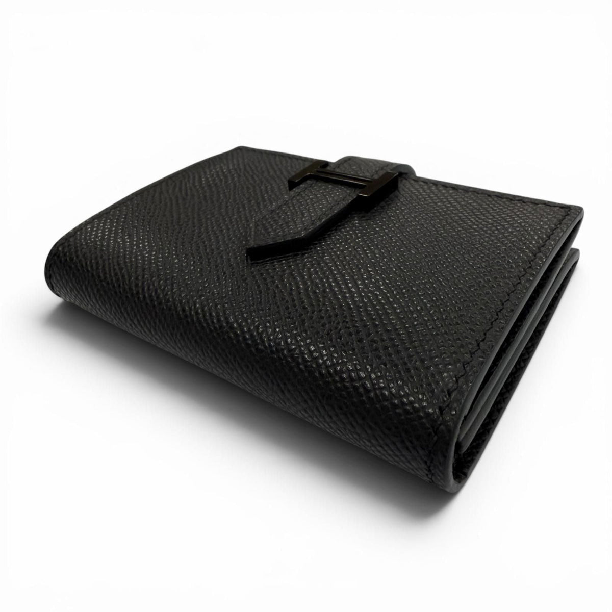 Hermes Bean Epsom Leather Card Holder