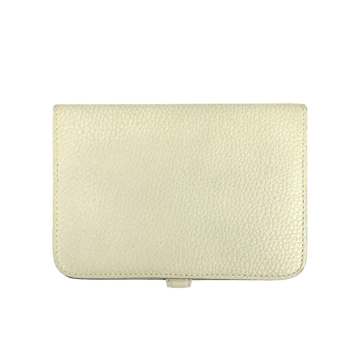 Hermes Dogon Compact Clemence Leather Wallet