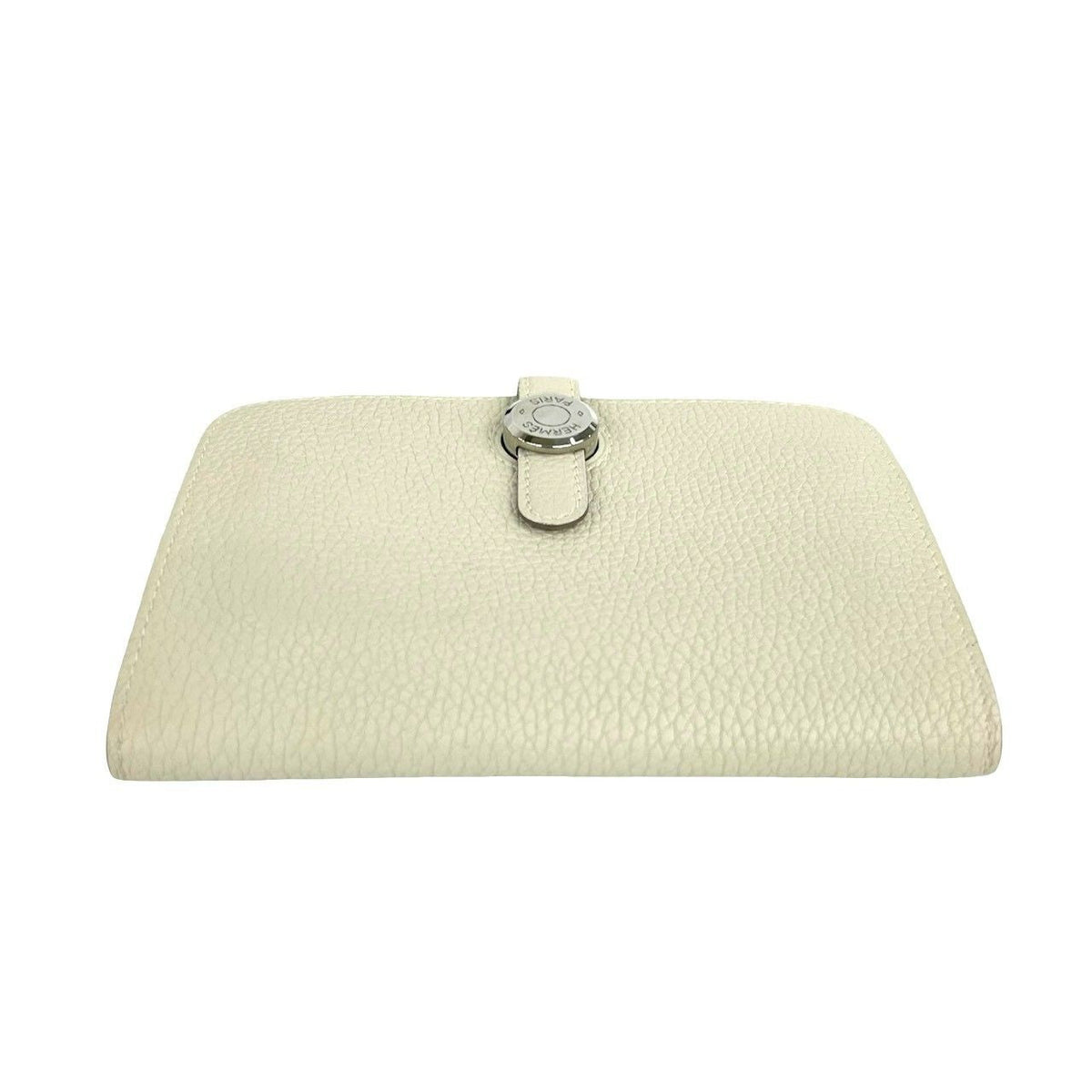 Hermes Dogon Compact Clemence Leather Wallet