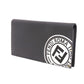 Fendi Logo Stamp Calf Leather Long Wallet