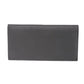 Fendi Logo Stamp Calf Leather Long Wallet