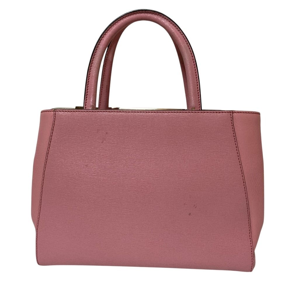 Fendi Petite 2Jours Leather Handbag