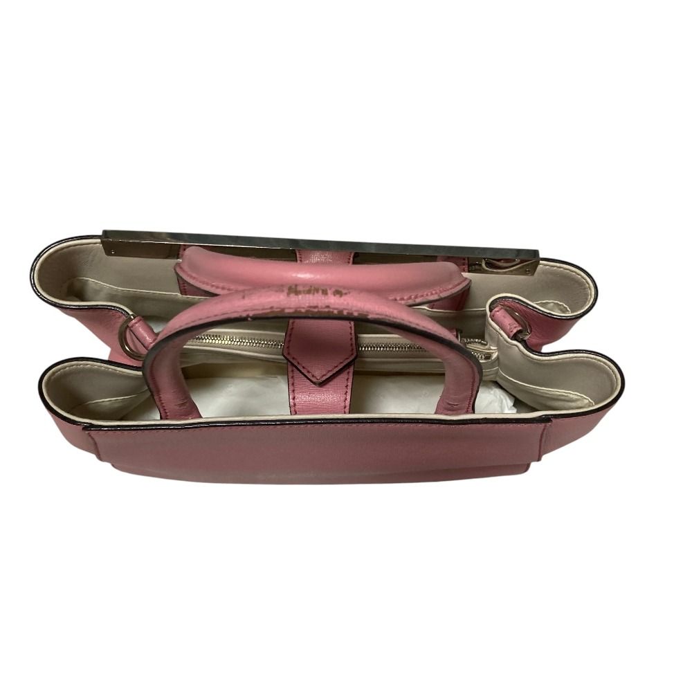 Fendi Petite 2Jours Leather Handbag
