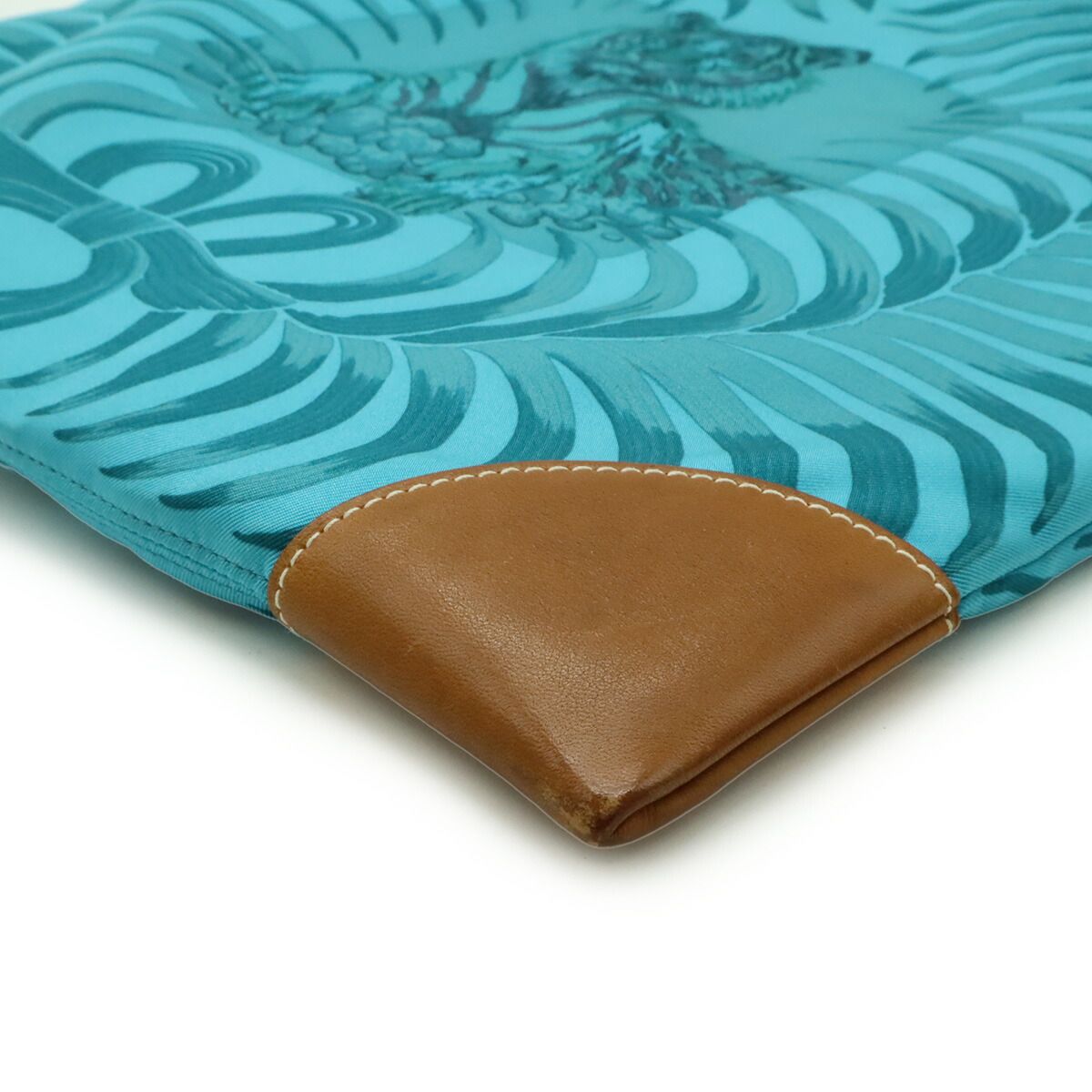 Hermes Silky City PM Silk Leather Shoulder Bag