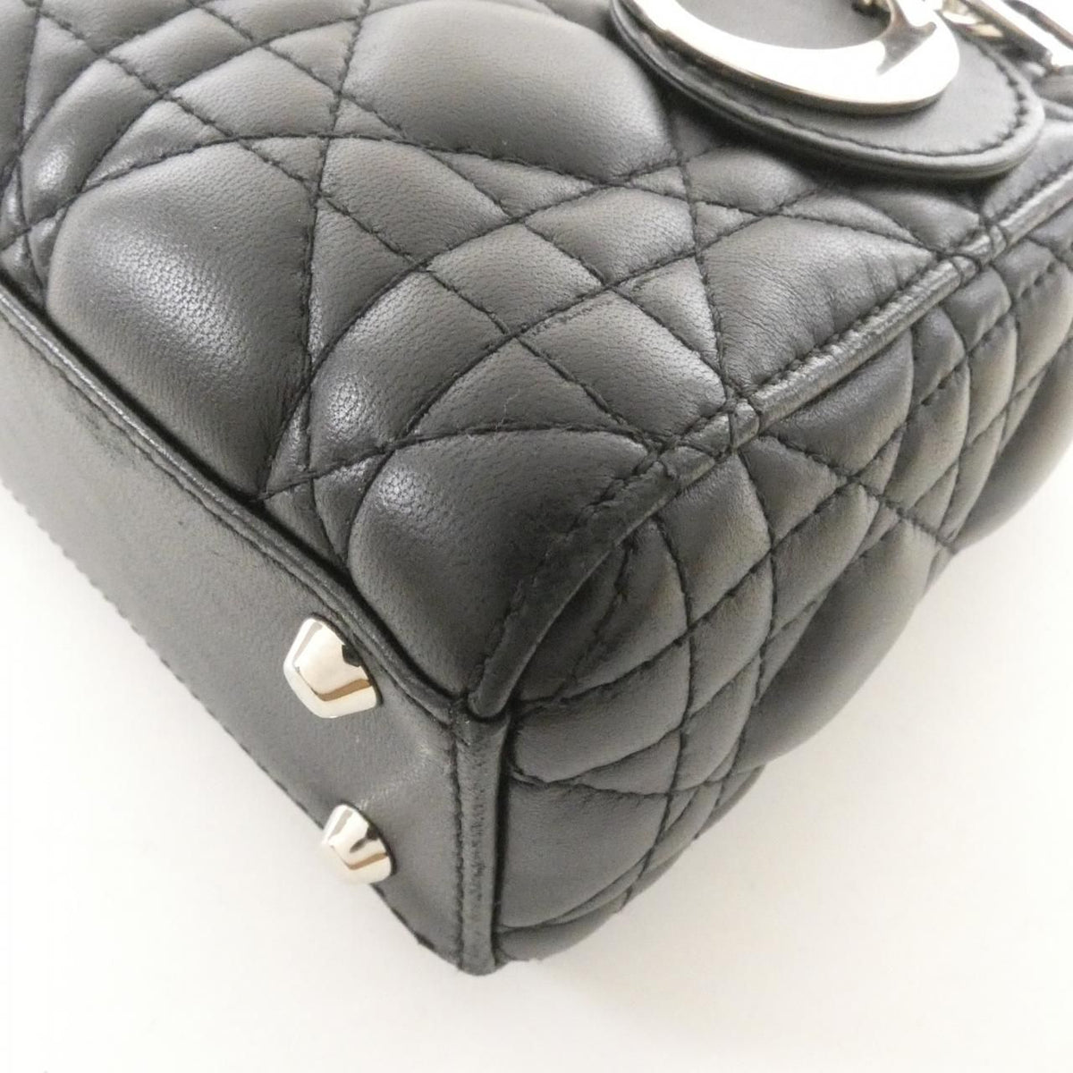 Christian Dior Lady Dior Mini Lambskin Bag