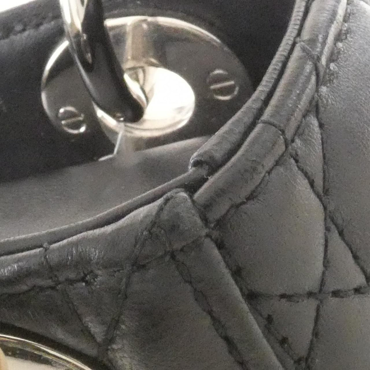 Christian Dior Lady Dior Mini Lambskin Bag