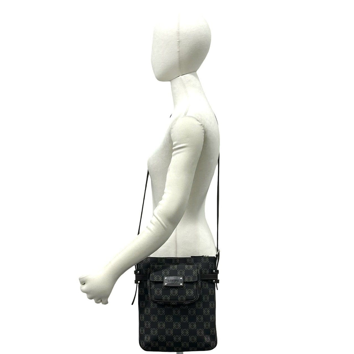 Loewe Anagram Leather Shoulder Bag