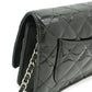 Chanel Matelasse Patent Leather Chain Wallet