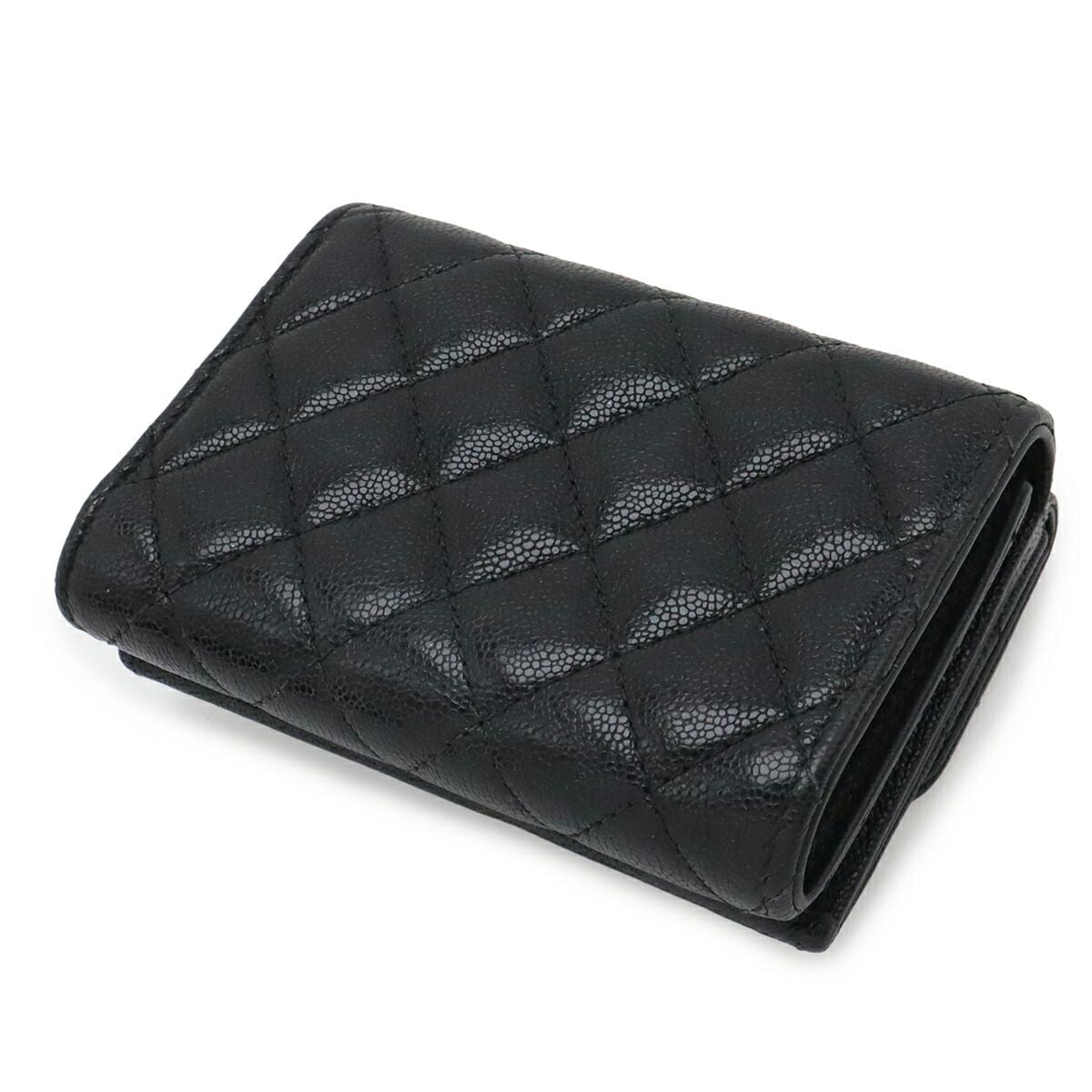 Chanel Boy Chanel Caviar Small Flap Wallet