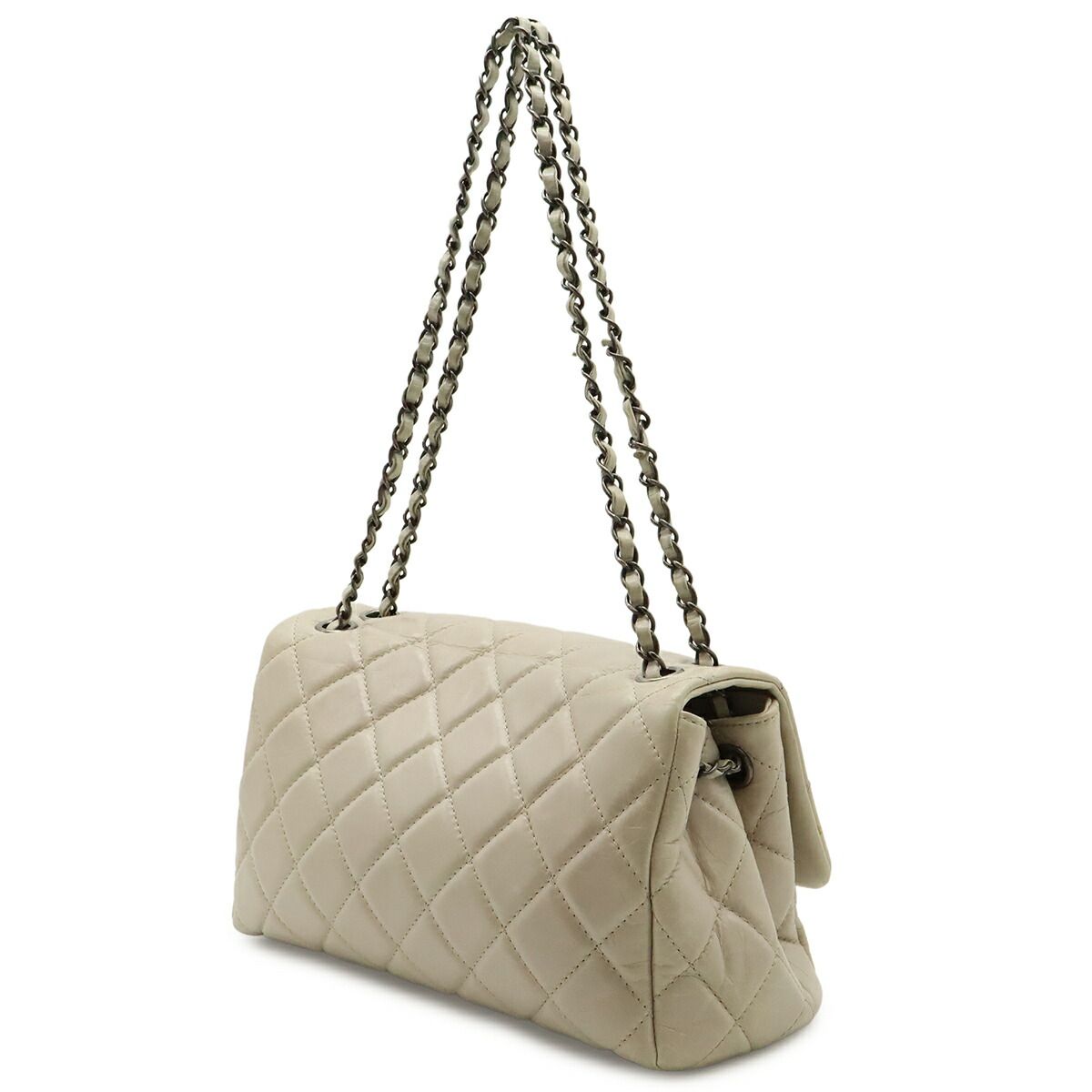 Chanel Matelasse Aged Calfskin Shoulder Bag