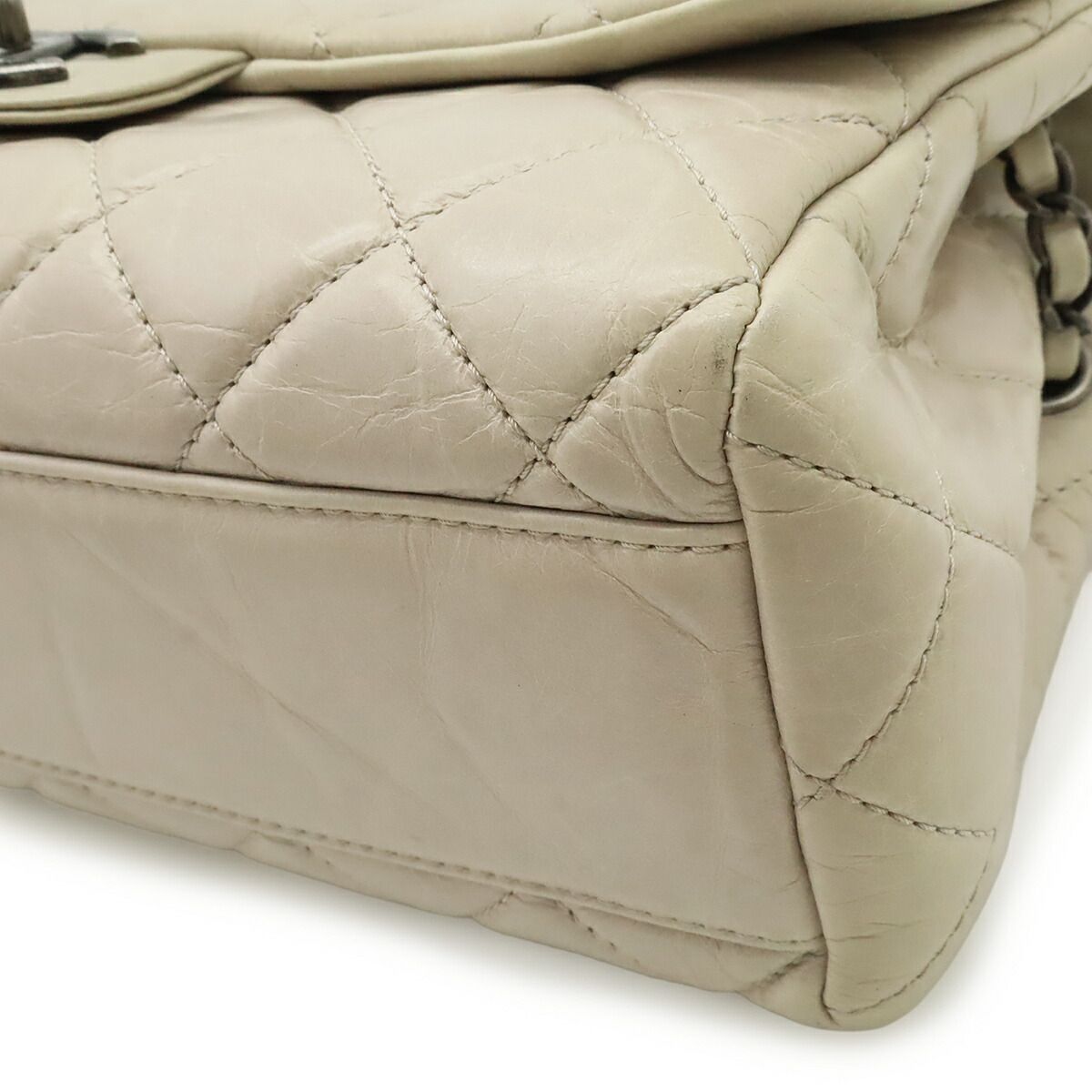 Chanel Matelasse Aged Calfskin Shoulder Bag