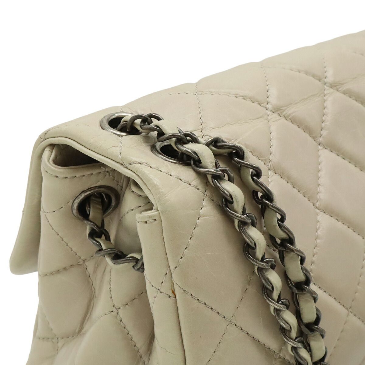 Chanel Matelasse Aged Calfskin Shoulder Bag