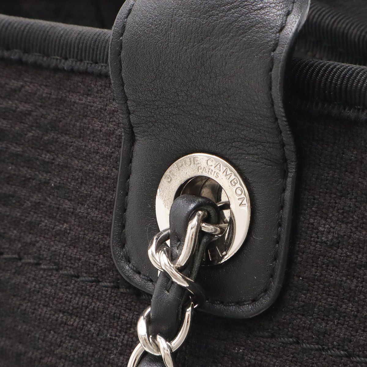 Chanel Deauville Line 2way Tote Bag
