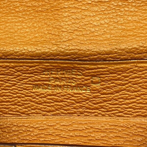 Hermes Bearn Soufflet Crocodile Wallet
