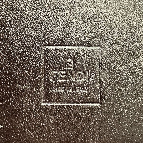 Fendi Zucca Canvas Leather Key Case
