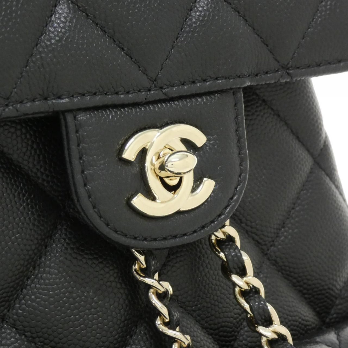 Chanel Caviar Skin Backpack