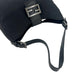 Fendi Zucchino Canvas Leather Shoulder Bag