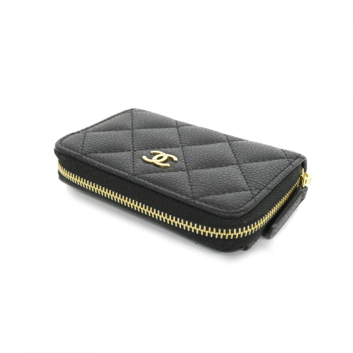 Chanel Timeless Classic Line Grained Calfskin Coin Case