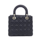 Christian Dior Lady Dior Lambskin Handbag