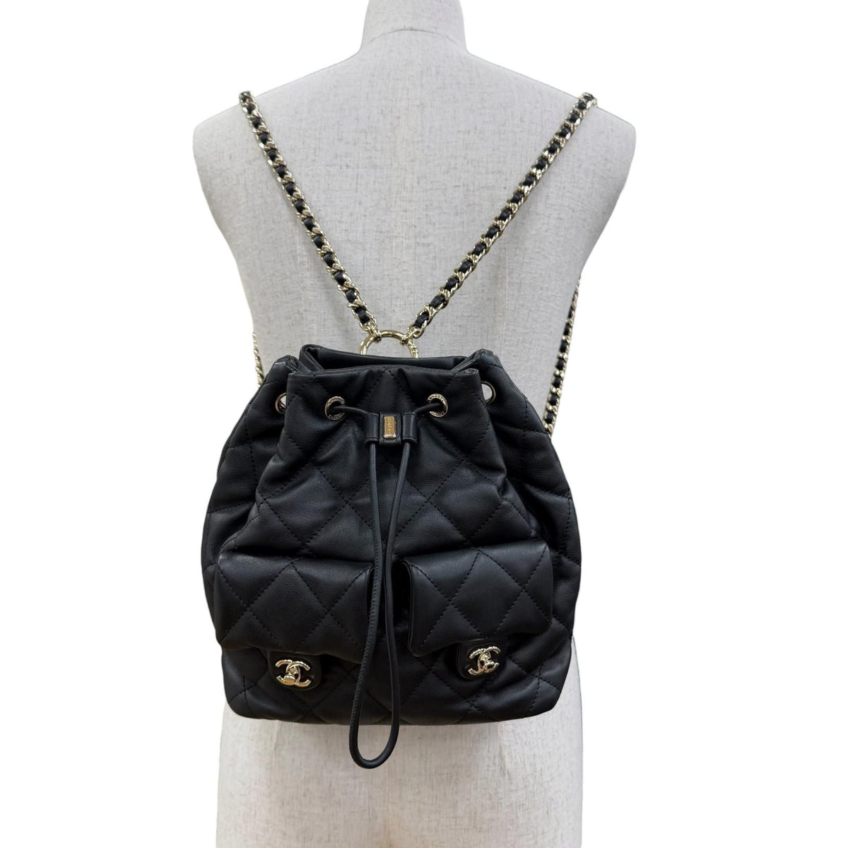 Chanel Matelasse Calfskin Backpack