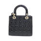 Christian Dior Lady Dior Patent Leather Handbag
