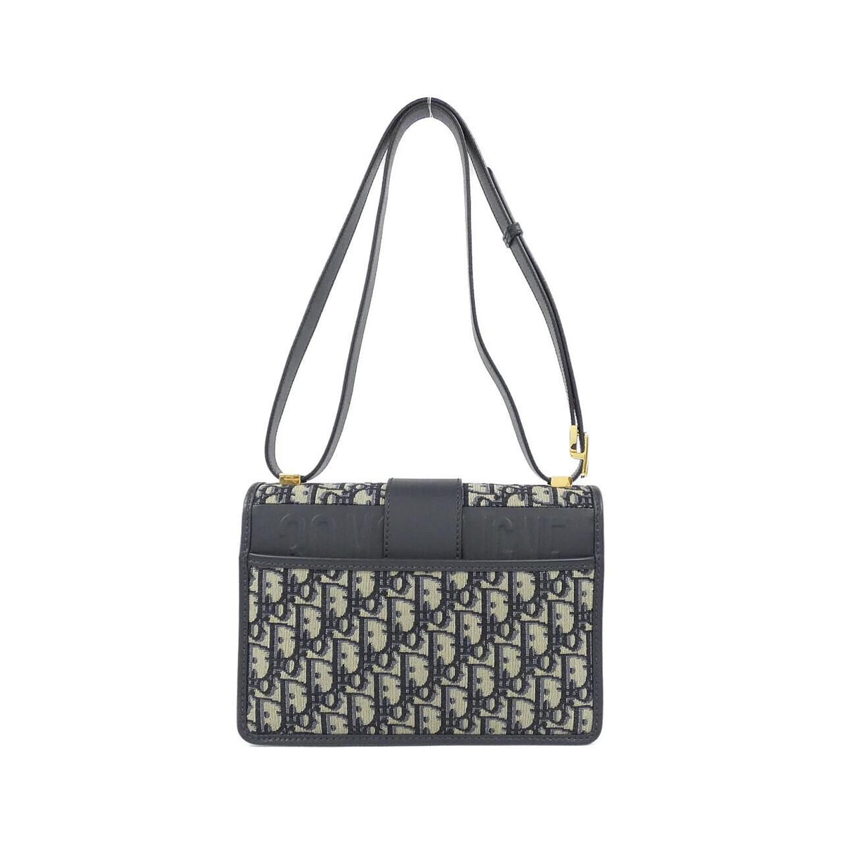 Christian Dior Dior Oblique 30 Montaigne Canvas Shoulder Bag