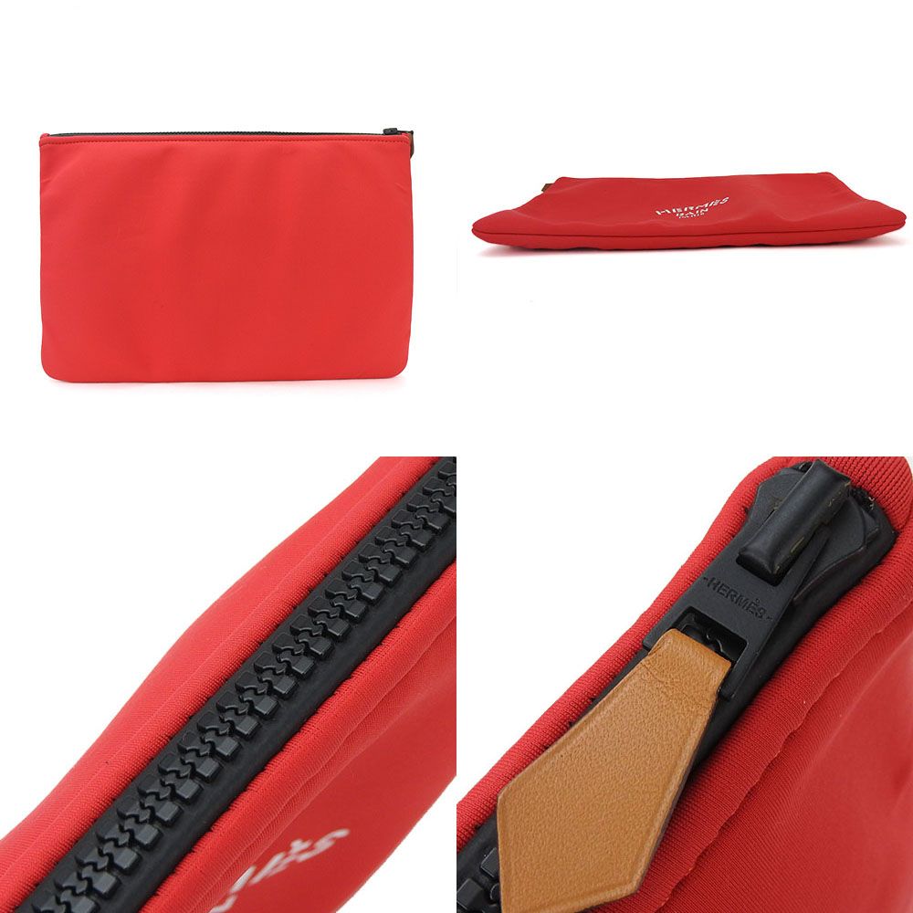Hermes Neoban GM Nylon Clutch Bag