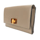 Fendi Peekaboo Selaria Leather Bifold Wallet
