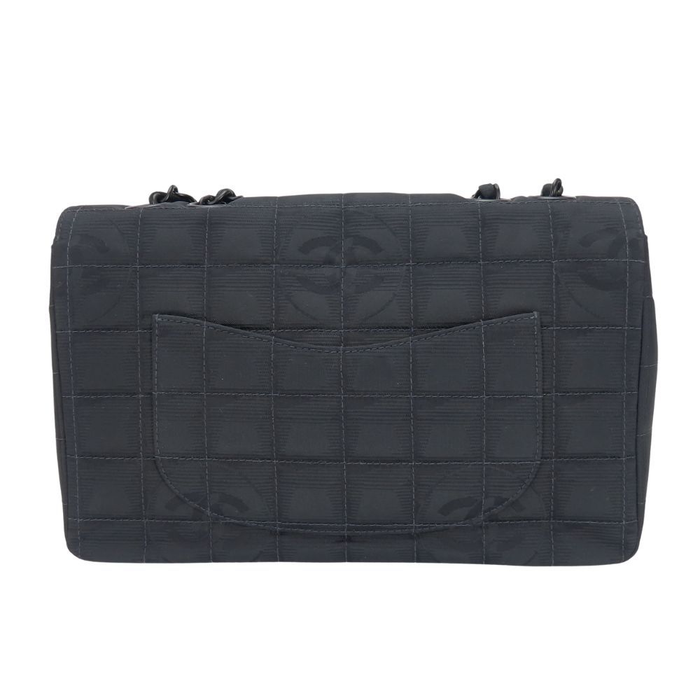Chanel New Travel Line Jacquard Nylon Shoulder Bag