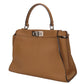 Fendi Peekaboo Celeria Leather Handbag