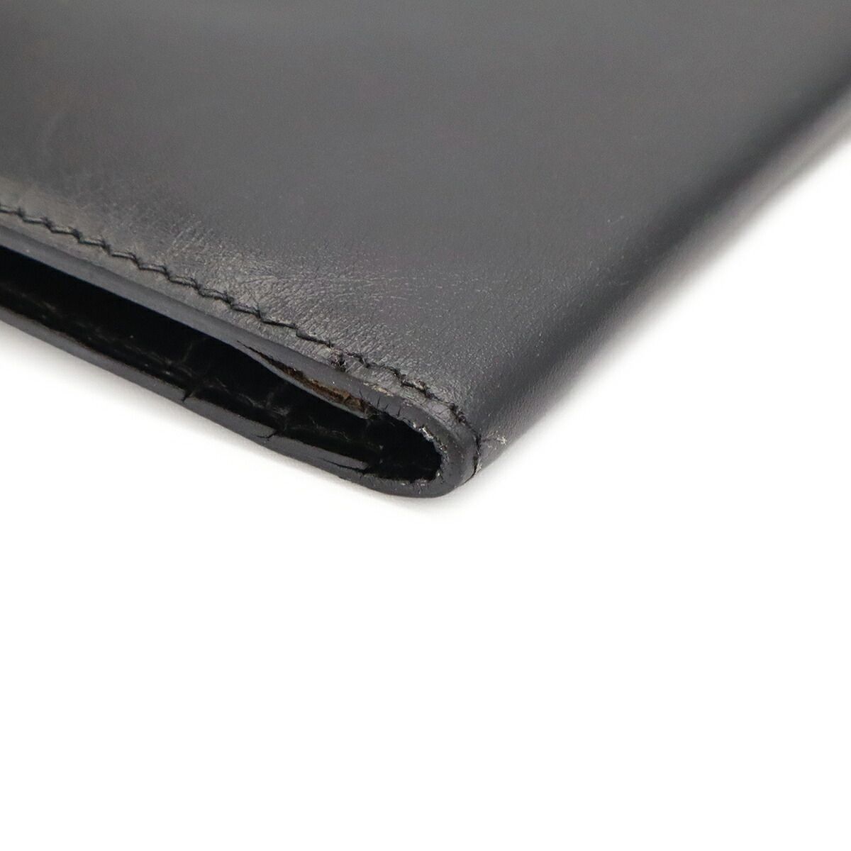 Hermes Bearn Classic Box Calf Long Wallet