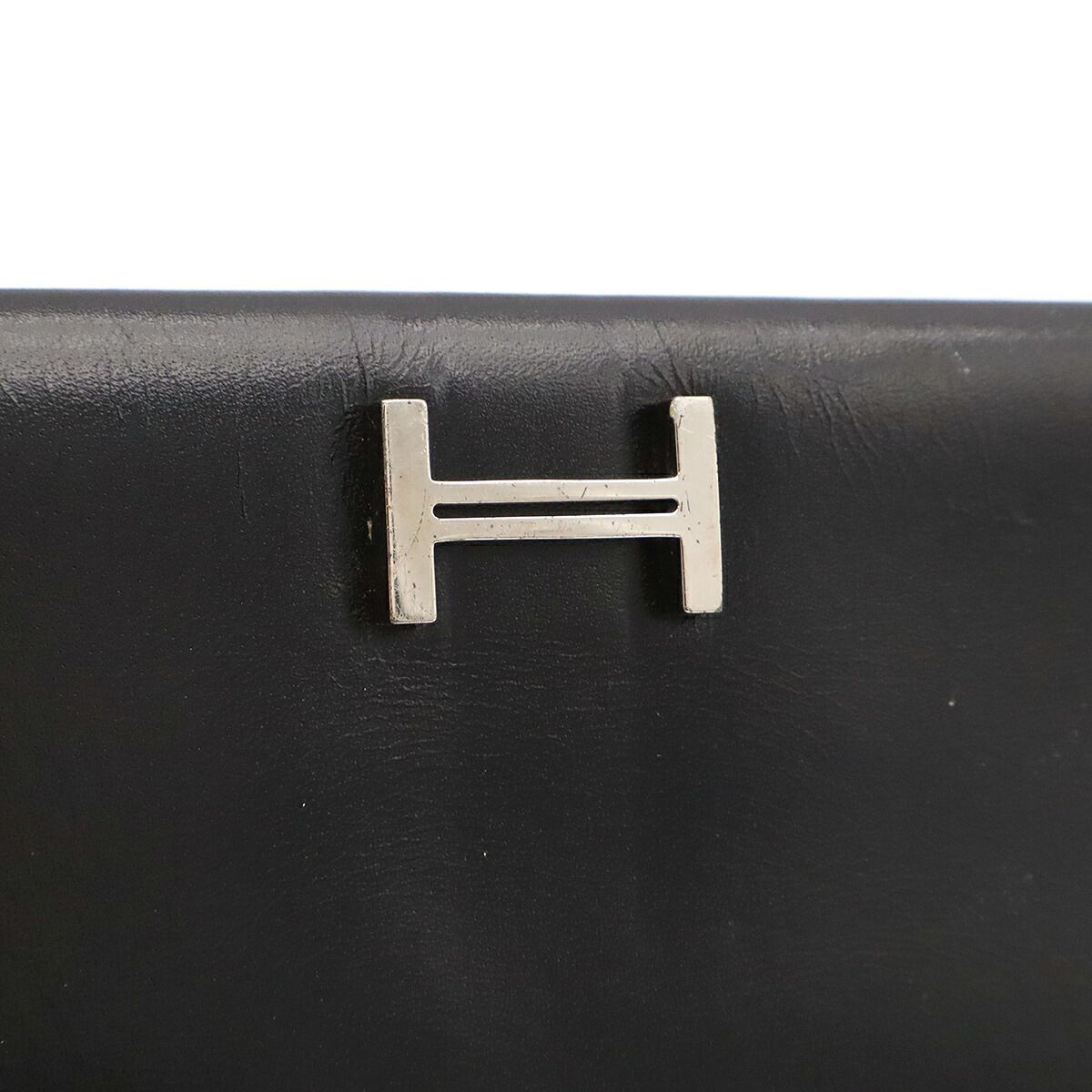 Hermes Bearn Classic Box Calf Long Wallet