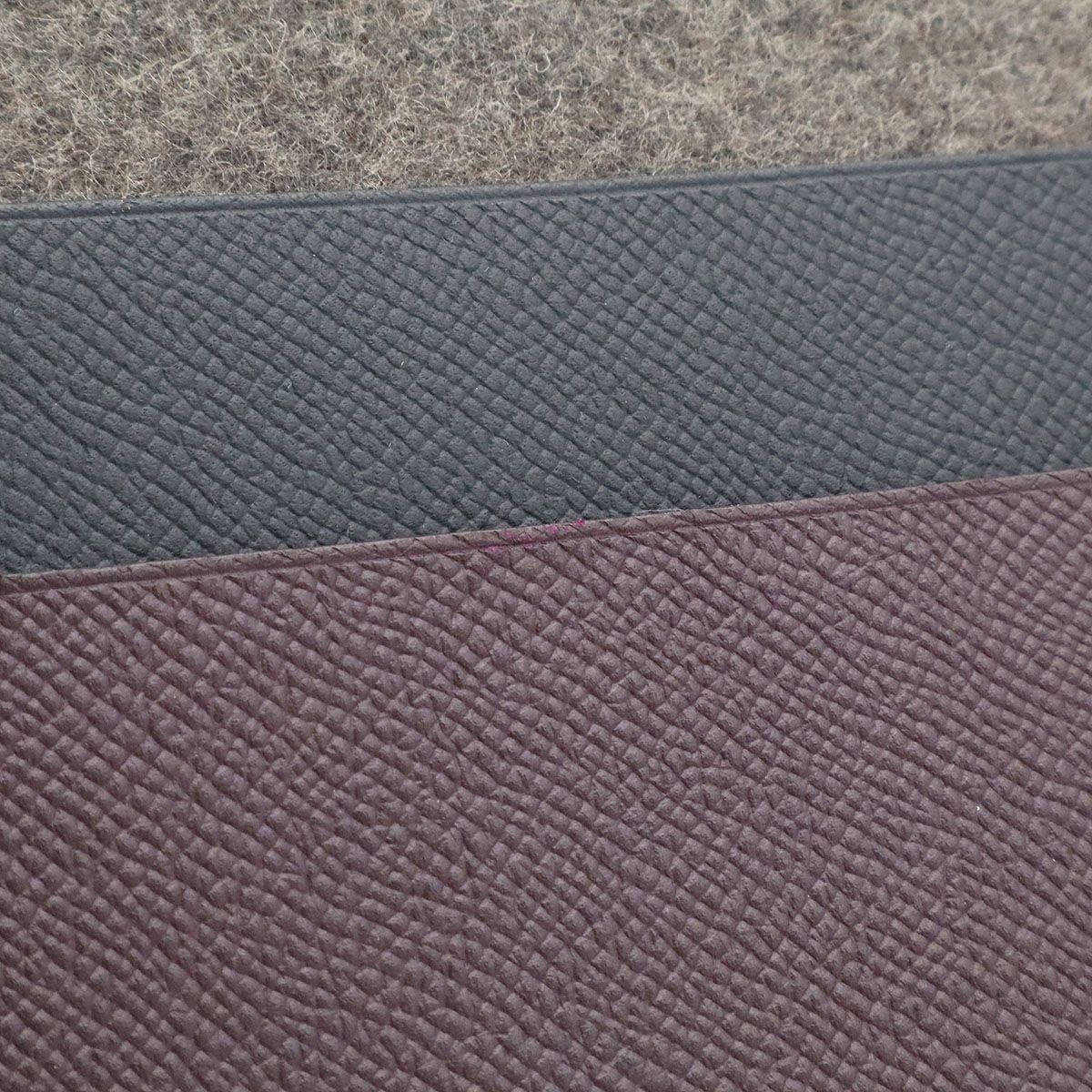 Hermes To Do29 Felt Epsom Clutch Bag