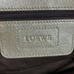 Loewe Anagram Nylon Leather Handbag