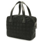 Chanel New Travel Line Nylon Jacquard Leather Handbag