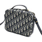 Dior 30 Montaigne Oblique Canvas Leather 2way Shoulder Bag