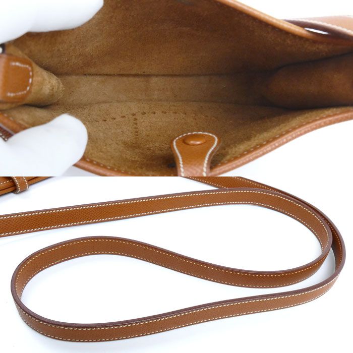 Hermes EvelyneTPM Leather Shoulder Bag