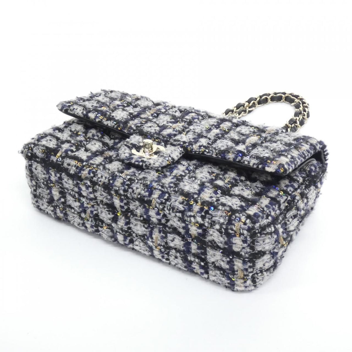 Chanel Tweed Shoulder Bag