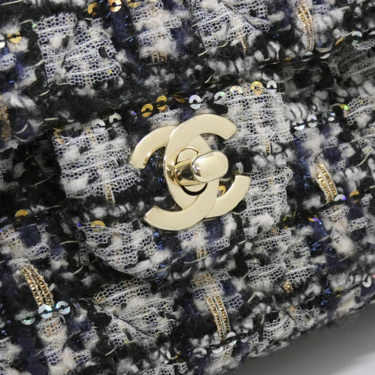 Chanel Tweed Shoulder Bag
