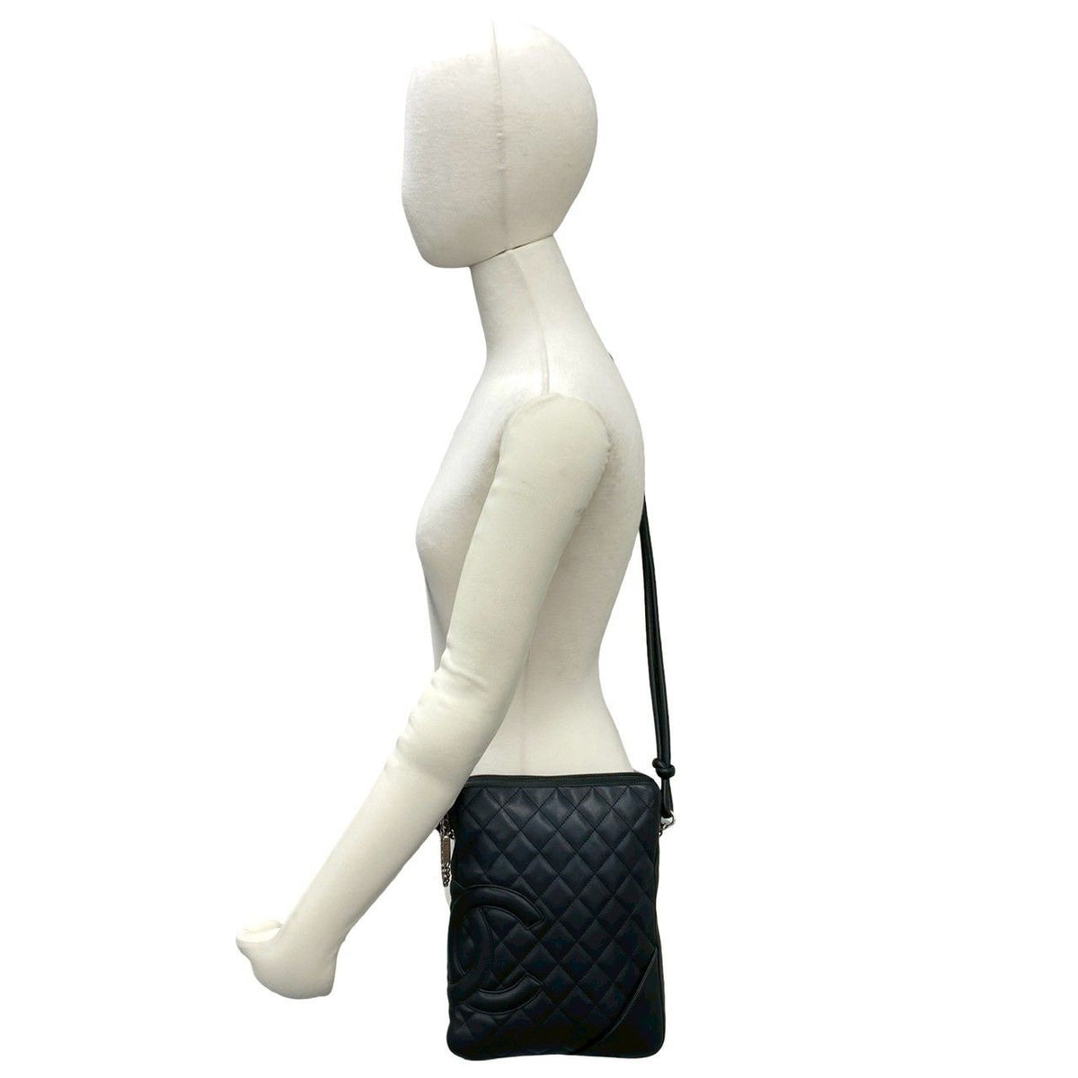 CHANEL Cambon Line Leather Mini Shoulder Bag