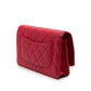 Chanel 2.55 Caviar Skin Chain Wallet
