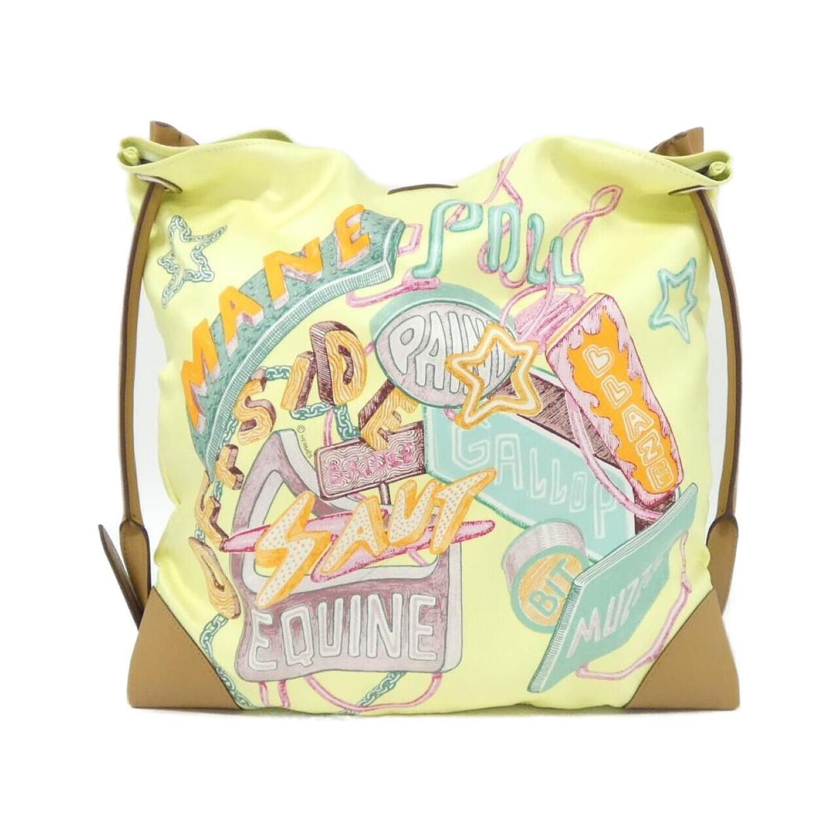 Hermes Chevalscope Neon SilkyCity PM Silk Swift Shoulder Bag