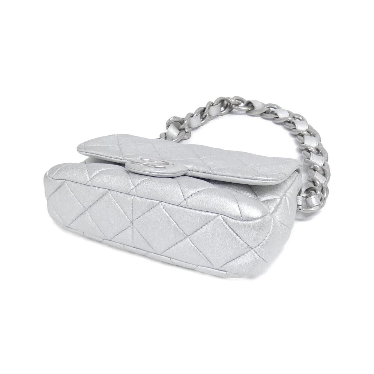 Chanel Metallic Lambskin Shoulder Bag