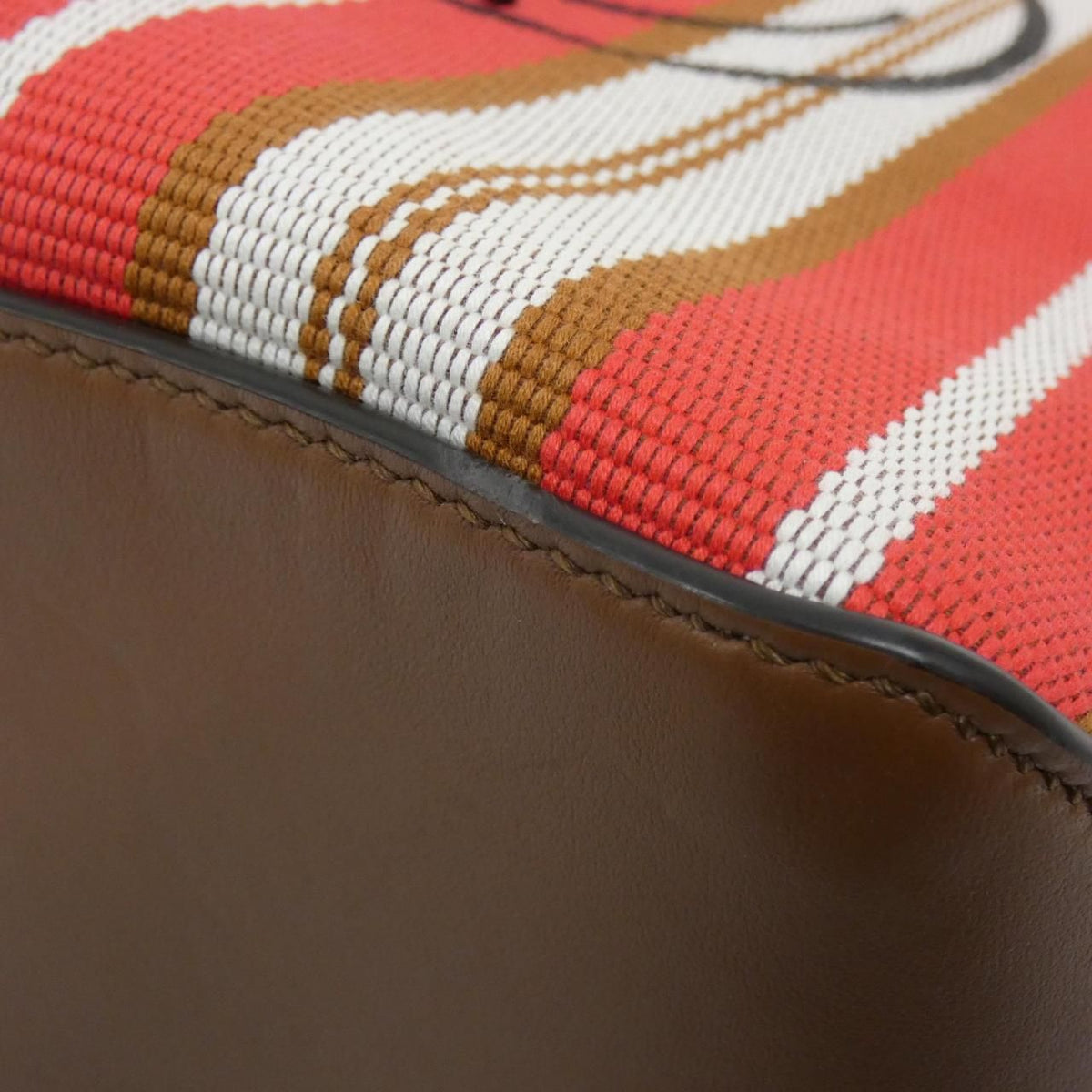 Fendi Canvas Calf Bag