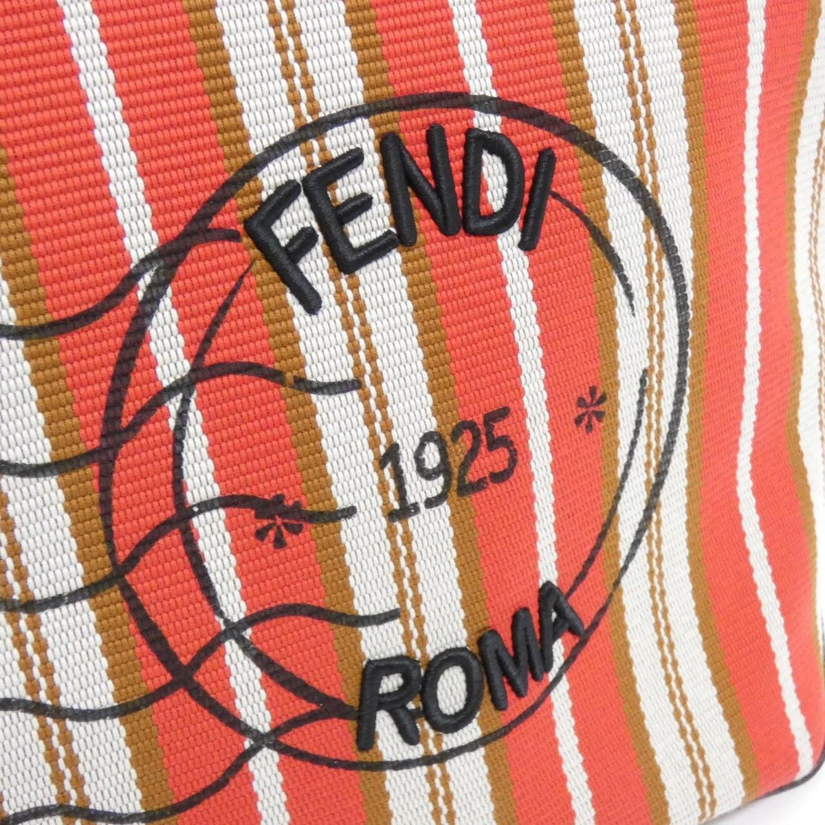 Fendi Canvas Calf Bag