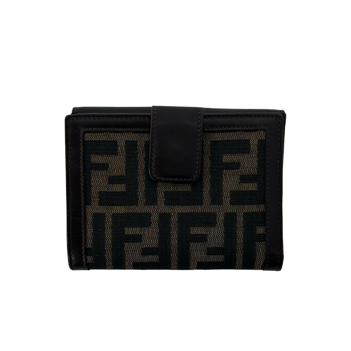 Fendi Canvas Leather Wallet